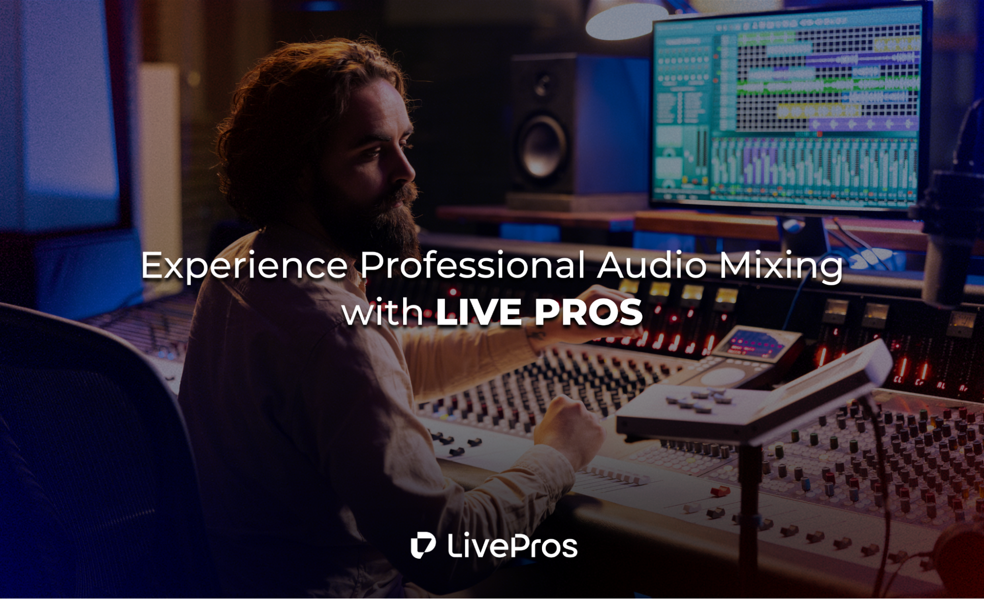 Experience Professional Audio Mixing with LIVE PROS
